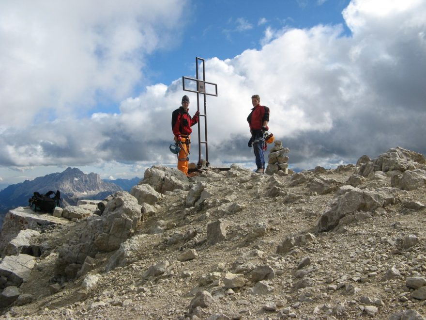 Na vrcholu Tofany di Mezzo