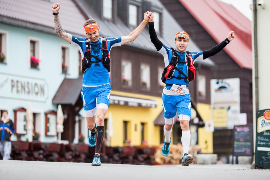 Cíl Rock Point Horské výzvy v Krušných horách