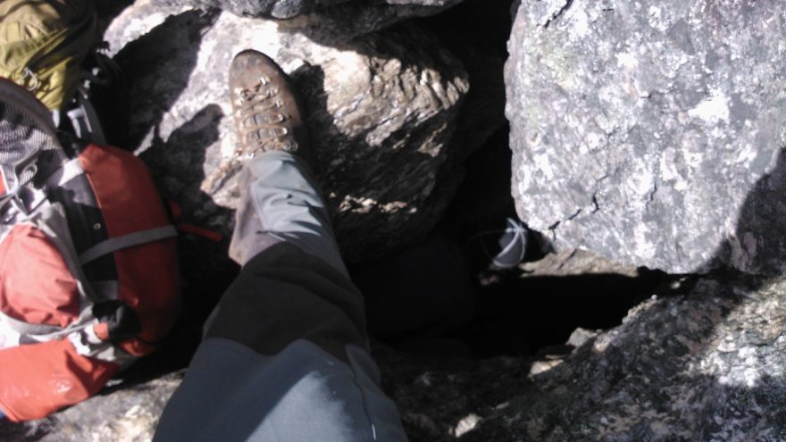 Cesta okolo Mount Capricorn