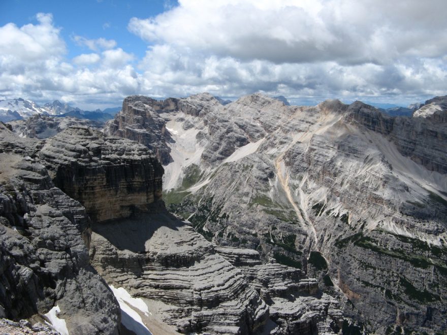 Při sestupu z Mezza