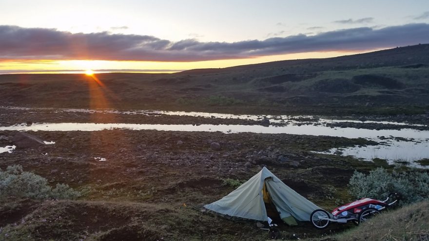 Bivakování v zemi ohně a ledu