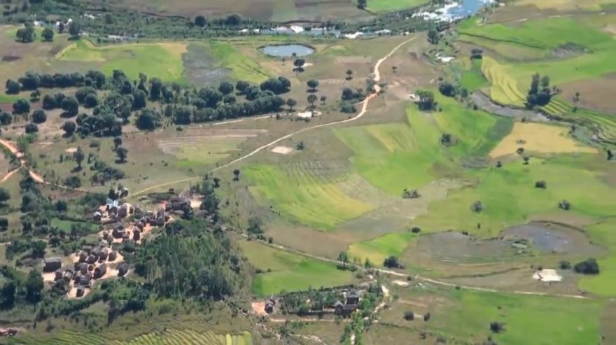Podhorský život ve vesnicích Madagaskaru