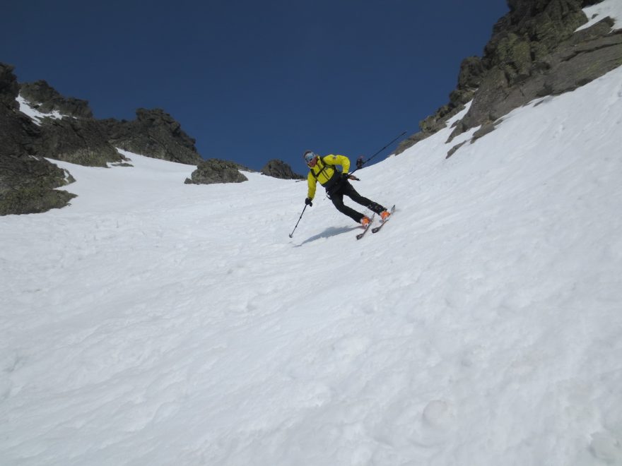 Pavel vyhledával extrémní sjezdy