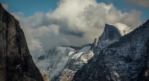 Zimní Yosemity