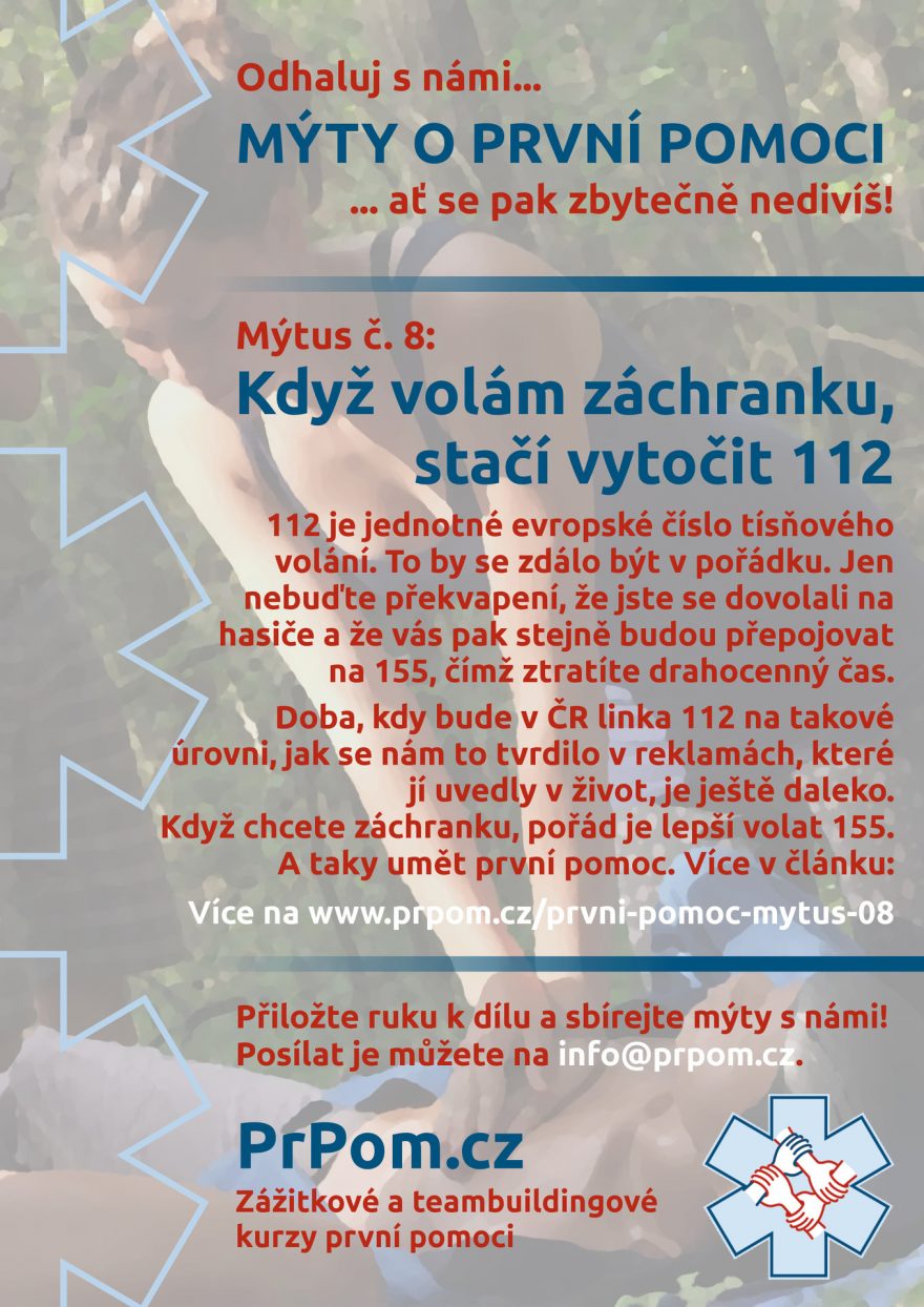 Mýtus o první pomoci č. 8