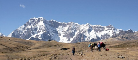 Okruh okolo Nevado Ausangate &#8211; nejvyššího vrcholu Cordilery Vilcanota v Peru