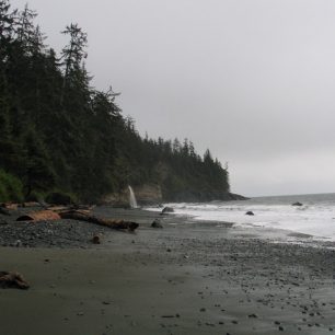 Úseky na pláží byly krásné, ale náročné