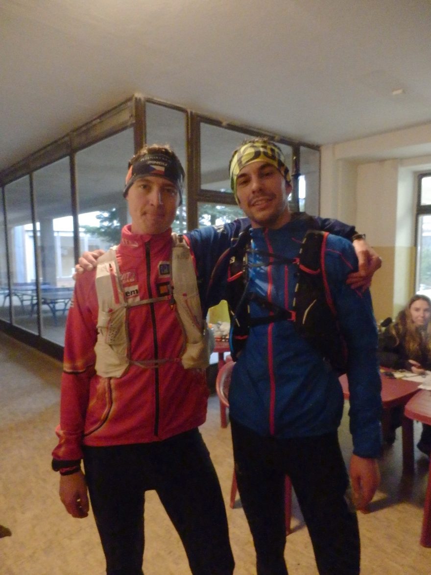 Tomáš Bystřický (vpravo) a Tomáš Řezníček po P100