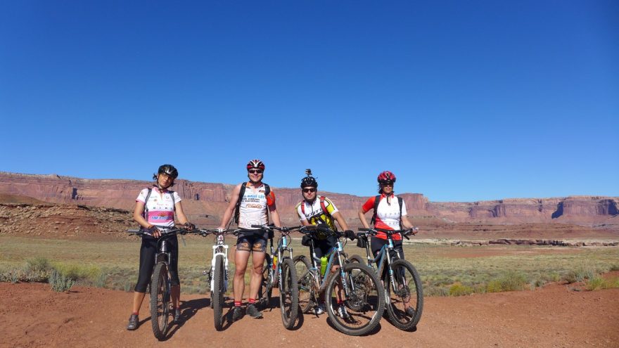 Většina členů expedice v Coloradu a Utahu 2014