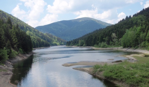 Jižní cíp nádrže