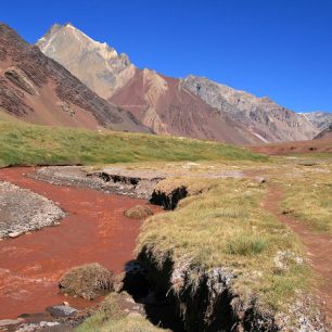 Trek do BC Plaza de Mulas pod Aconcaguou 2