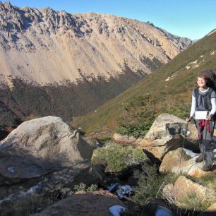 Trek v NP Nahuel Huapi - sestup do Colonia Suiza 1