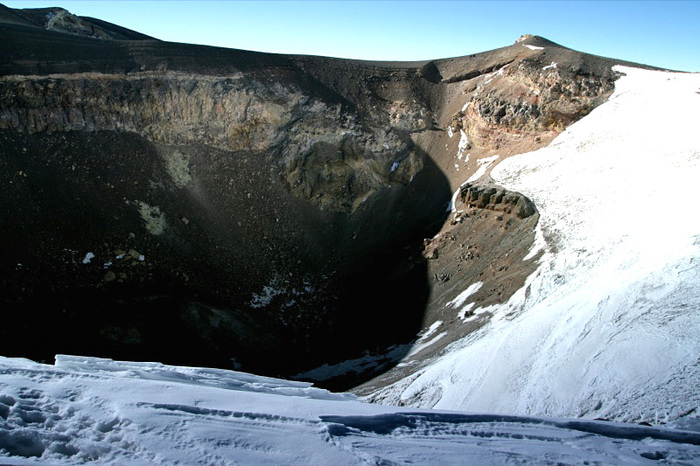 Trek z Baňos Morales na vulkán San José 1