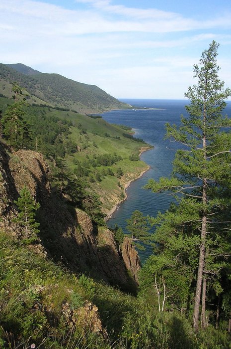 Trek podél břehu jezera Bajkal – z Listvyanky do Bolshoye Goloustnoe