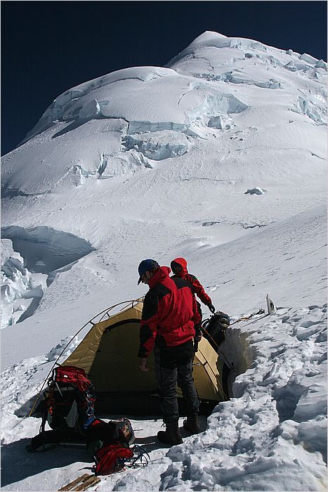 Výstup na Huascaran Sur