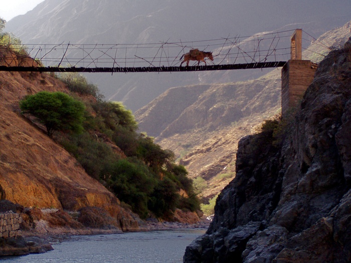 Most přes řeku Colca