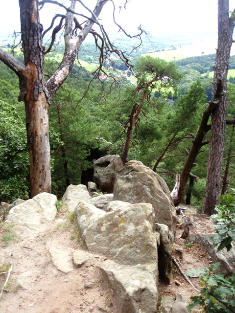 Břestecká skála - vrchol