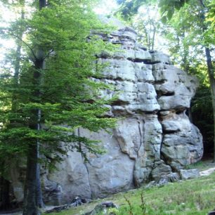 Mohutná skála Kozel