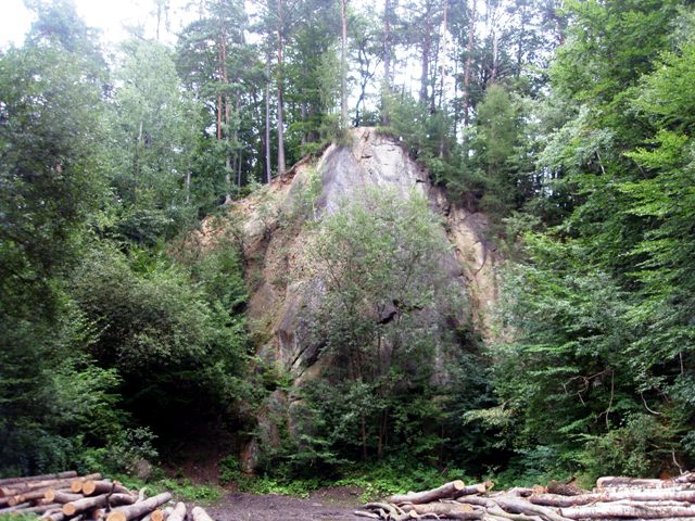 Skalní útvary u Salaše