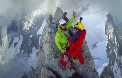 Lezečtí partneři se skládají z jeho přátel