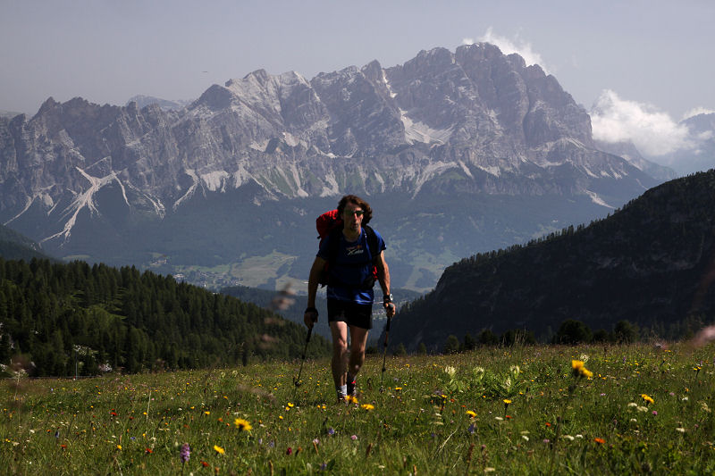 Buď létá, nebo jde po svých