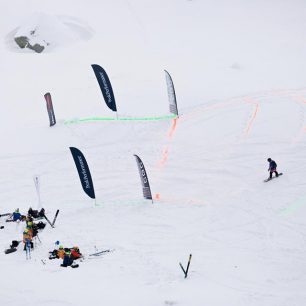 Snowboardisté jako jediní svůj závod odjeli