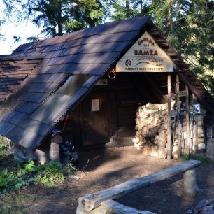 Útulna Ramža, Nízké Tatry, Slovensko.