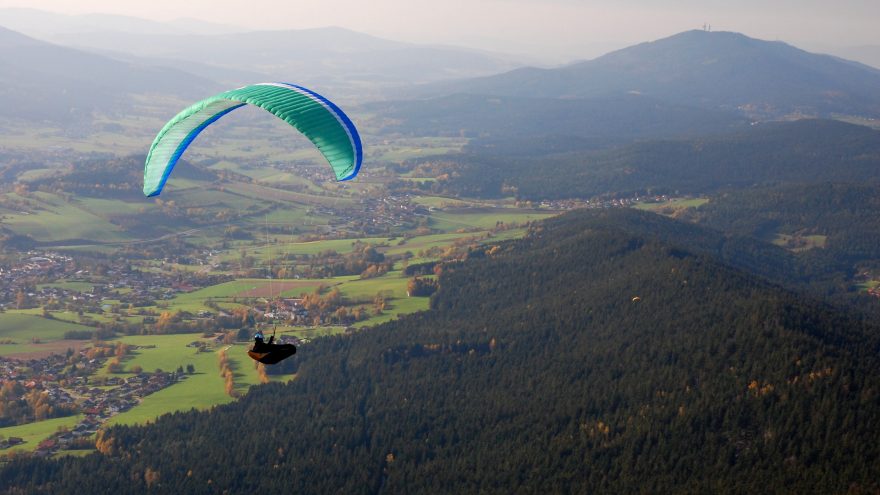 Výhled z Malého Ostrého 