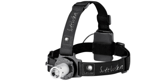 Světlušcí čelovka