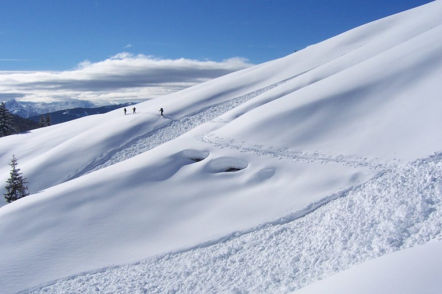 Laviniště při traverzu do civilizace