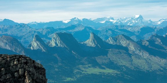 Ferata hřebenem Lisengrat