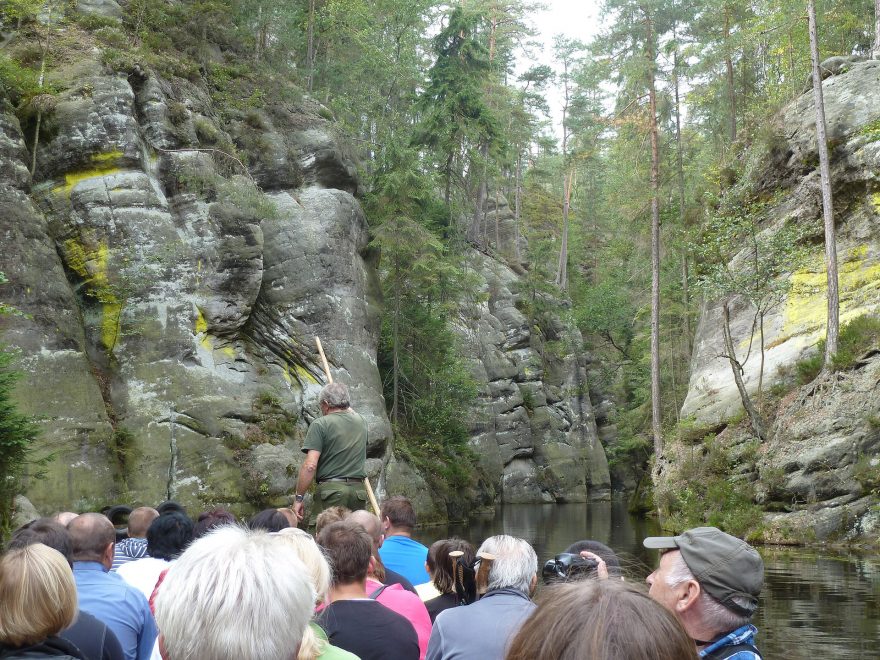 Vyhlídková plavba po Adršpašském jezírku