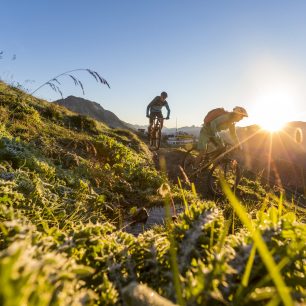 Flow Trail z kopce Corviglia / © swiss-image.ch/ Markus Greber