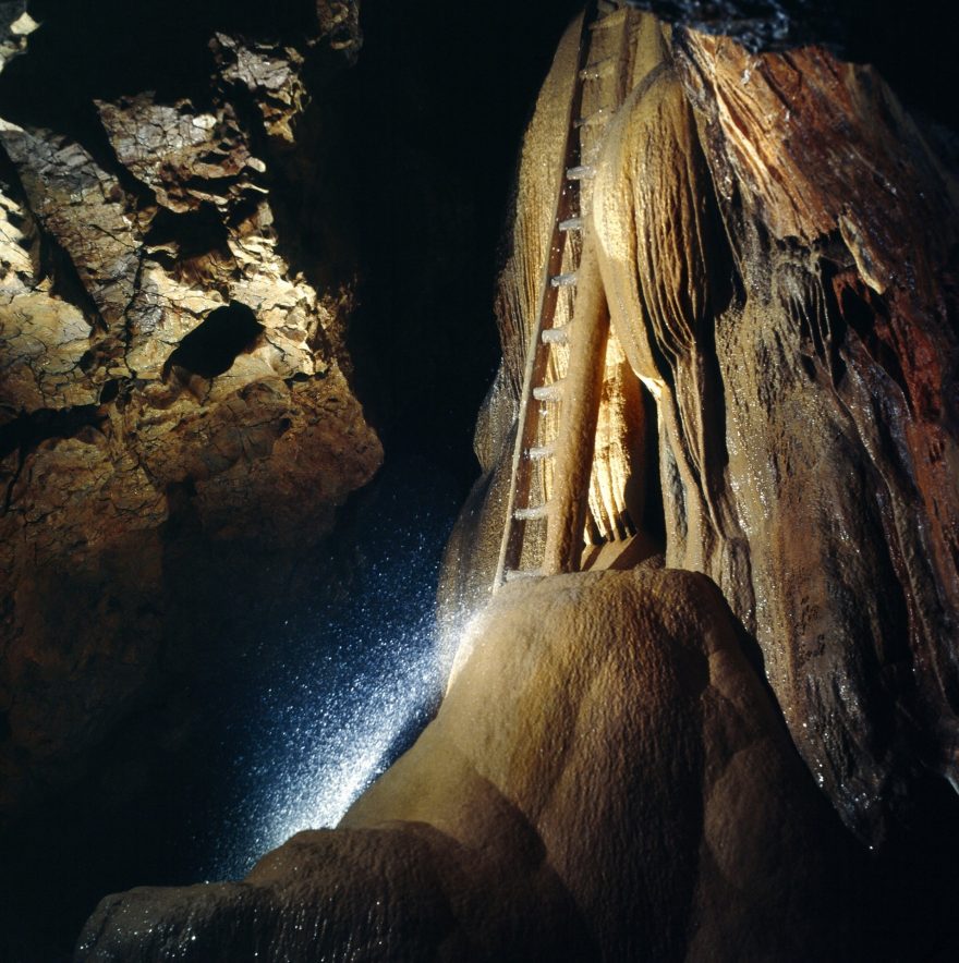 Žebřík, Rudické propadání