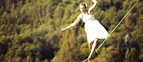 Anna Kuchařová: <br>Highline – chůze ve výškách je pro mě týmový sport</br>