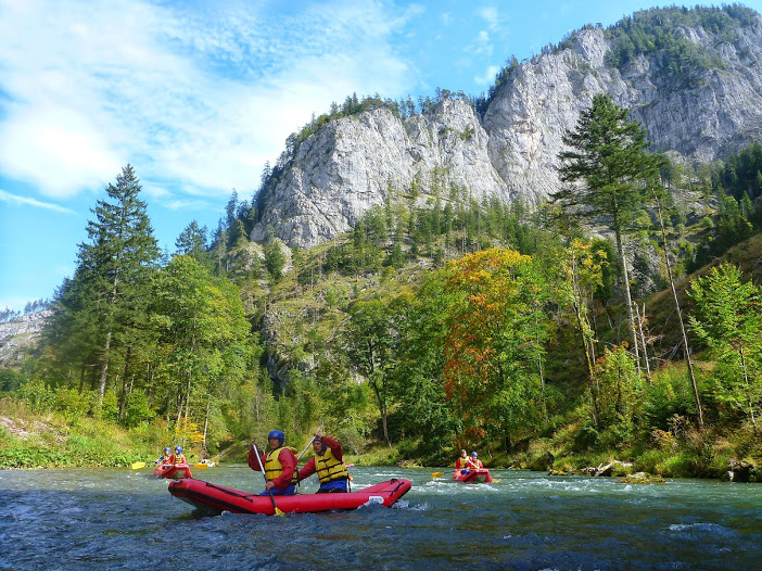 Nádherné horské výhledy z hladiny Salzy, foto Smart Travel