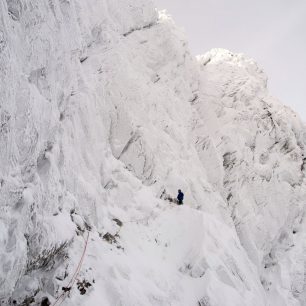 Zimní lezení v Tatrách
