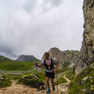 Zdeněk Kříž na trati The North Face Lavaredo Ultra Trail