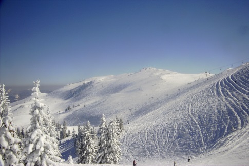 Svahy ve středisku Jahorina, zdroj: jahorina.org