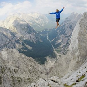 Slovinské Alpy a Luky v oblacích