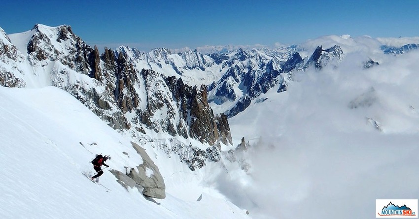 kolébka extrémních sjezdů Chamonix, Francie
