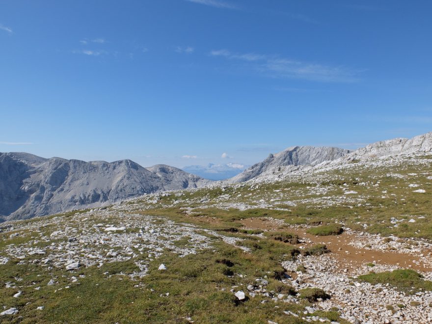 Výhled na horský masiv Dachstein