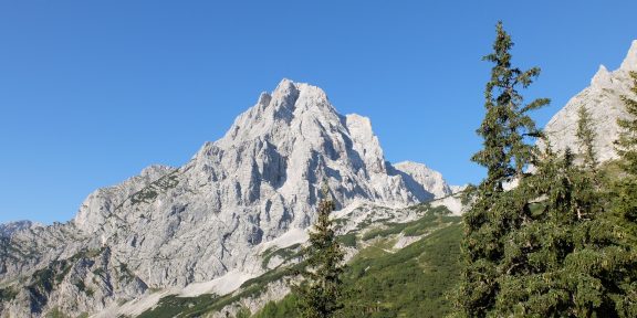 Výstup na Spitzmauer v pohoří Totes Gebirge