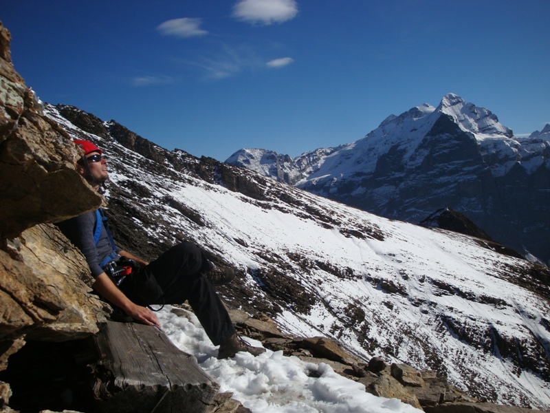 Zasloužený odpočinek, ferata Schwarzhorn Klettersteig