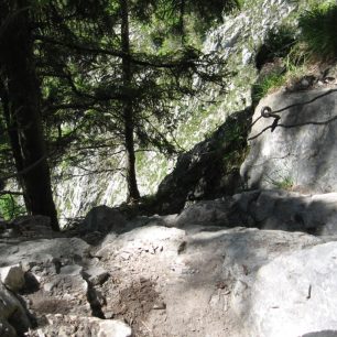 Nenáročná cesta, ferrata Sunnighornsteig