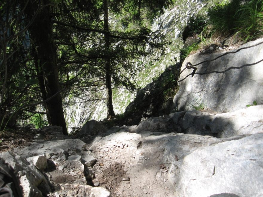 Nenáročná cesta, ferrata Sunnighornsteig