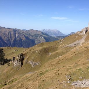 Panoramatické výhledy, ferrata Brunnistöckli Zittergrat