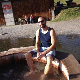 Je třeba i relaxovat, ferrata Brunnistöckli Zittergrat