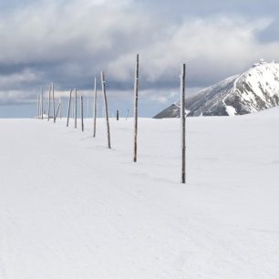 Sněžnicování v Krkonoších