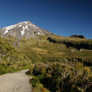 Začátek stoupání byl až u turistických chat